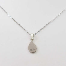 画像をギャラリービューアに読み込む, 花紋ペンダント-花びら(木目金)