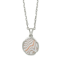 画像をギャラリービューアに読み込む, 鐔ペンダント：ホワイトゴールド
